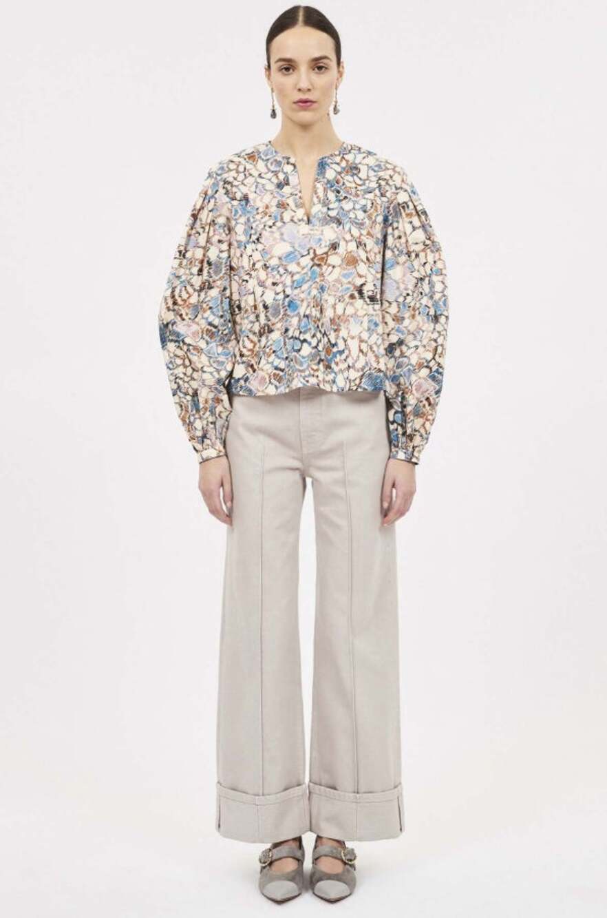 Ulla Johnson Llara Ibis Blouse Sz 8